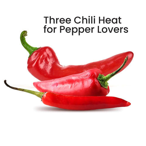 PJ4 (6 PACK) The Spice Lab Fiery Red Chili Blend Aleppo, Calabrian & Birds Eye Chili Seasoning Spicy Gourmet Pepper Mix
