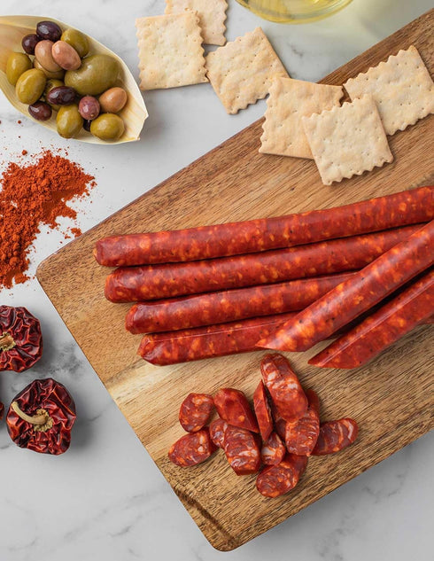 Generic 2 Pack 100% 16 oz Spanish Chistorra Sausage Chistorra Espaola Doa Juana, Authentic Spanish Sausage, Pork