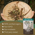 (16 oz.) Dandelion Root Tea Loose Organic Dandelion Root Herb - Te de Diente de Leon Organico Natural - Liver Cleanse
