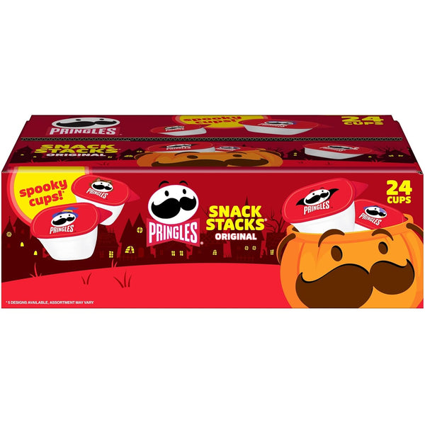 Pringles Potato Crisps Chips, Halloween Snacks, Trick or Treat, Snack Stacks, Original,