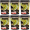 Zalloum Hummus 135g (Pack 6), - with Avocado, Each of Ready to Eat Pouches, Gluten Free
