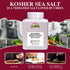 5 Himalayan Chef Kosher Sea Salt Full Flavor, No Additives, unrefined and Less Sodium - Natural and Organic - Pound