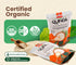 100% 1,1 Lbs (17.6 oz) (2 Pack) EcuaMaki Organic White Quinoa - - Gluten Free Non GMO Organic Vegetable Protein White