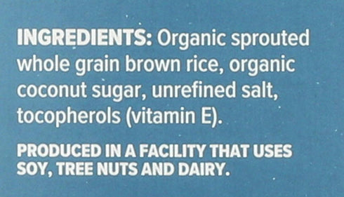 8 6) Sprouted Brown Rice Crisps Cereal Ounces (Case