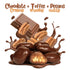 2 lbs Milk Chocolate Toffee Coated Pecans by It's Delish, Bulk Bag | Milk Chocolate Covered Candy Nuts Bulk Pecans