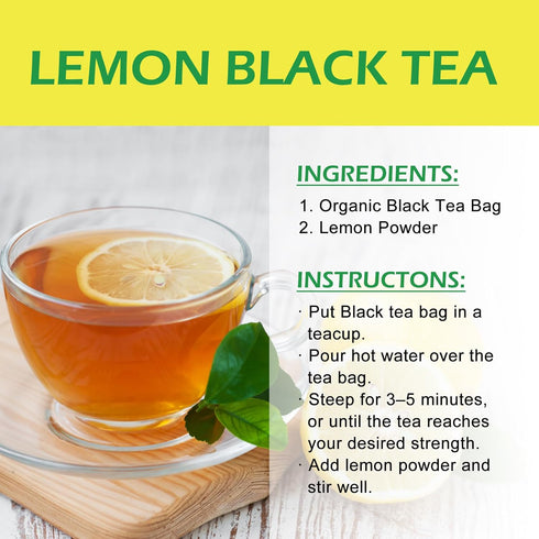 Talcufon 10 Oz, 284G Freshly Squeezed Lemon Powder Just Cold Pressed, Freeze Dried Lemon Juice Powder No Added Sugar