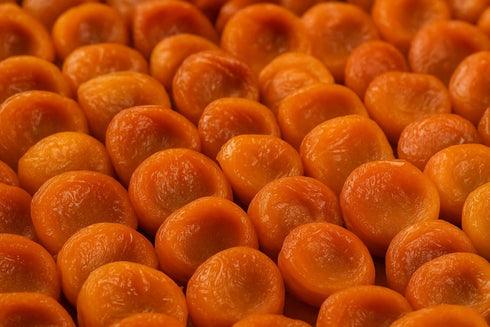 (2 LB) Arashan Apricots Delicious Dried Apricot Fruit, MOST Delectable Dry Apricot In The World! Grown In The Ferghana