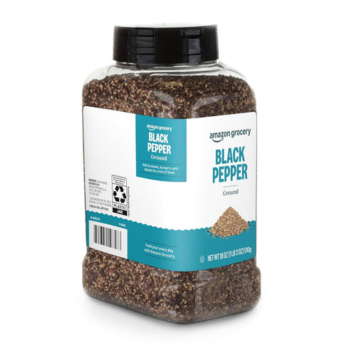 18 Oz Amazon Grocery, Ground Black Pepper