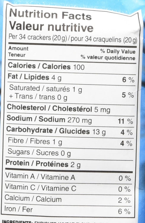 180g/6.34 Pepperidge Farm Goldfish Flavour Blasted Salt and Vinegar, Ounces {Imported from Canada}