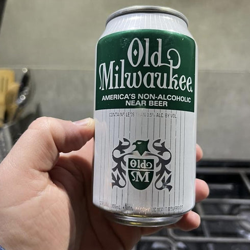 12 oz Old Milwaukee Non-Alcoholic Beer | Domestic Non-Alcoholic Malt Beverage | fl Cans
