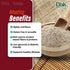Dals Foods 100% Packaged Healthy Nutritious Fufu, Chia Amala | Natural Flour, Low-Carb, Plant-Based Fiber & Protein