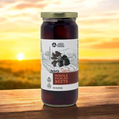 Lara's Gourmet Passions (16 oz, 2, Count) Laras Gourmet Passions Sweet Whole Pickled Beets fl