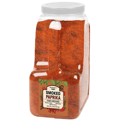 Unpretentious Smoked Paprika, Ground Spice From Dried Red Chile Peppers, Smoked Flavor
