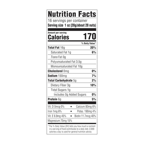16 Oz (Pack 1) Blue Diamond Almonds Gluten Free Smokehouse Flavored Snack Nuts, Resealable Bag