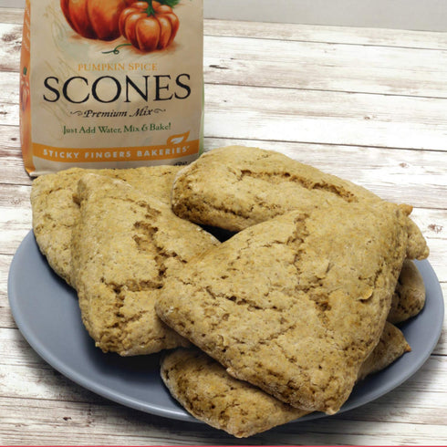 Sticky Fingers Mix Scone Pumpkin Spice 14 Oz