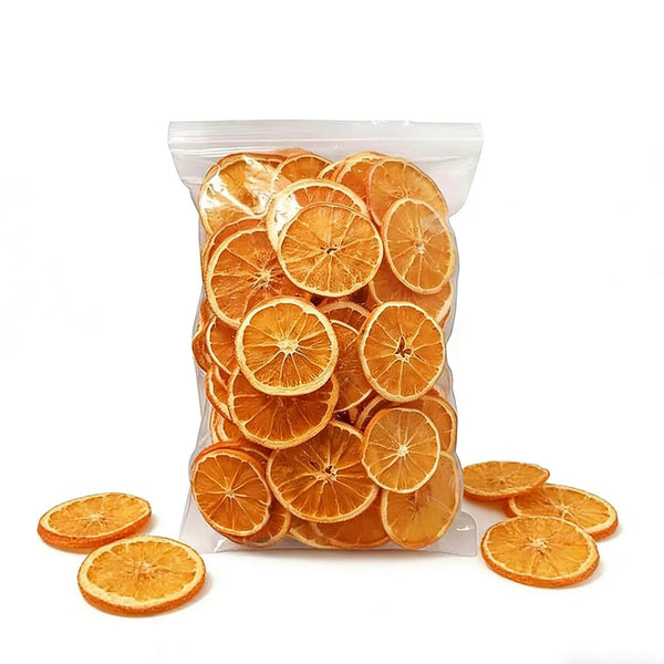 XIHUDE Dried Orange Slices 7.05oz/200g,Approx 50 to 60+ Slices,Sugar Free Natural Fruit
