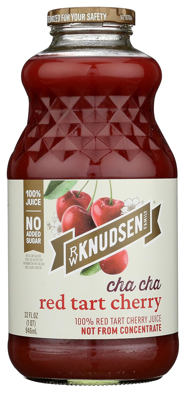 R.W. Knudsen Family, Cha Cha Red Tart Cherry Juice, 32 Fl Oz