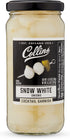8.3 oz Collins Gourmet Snow White Cocktail Onion, Pickled Onion Jar for Cocktails, Bloody Mary Ingredients, Meat
