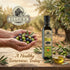 250ml 2 200 ml, Pack 3 Ellora Farms Single Estate PDO Extra Virgin Olive Oil X bottles and Aries Glass and Stainless