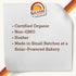 12oz Pack 3 Grandy Organics Classic Granola, Certified Organic Granola Cereal, Low Sugar - Made with Oats, Pumpkin