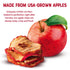 Simple Slices Gourmet Nut Baked Apple Chips (Red Apple) - 0.75 Ounce (Pack of 8 Bags)
