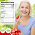 Nahasahr 16oz Freeze Dried Whole Strawberries - Lightly Sweetened, Crunchy Fruit for Yogurt, Baking, Oatmeal & Dessert