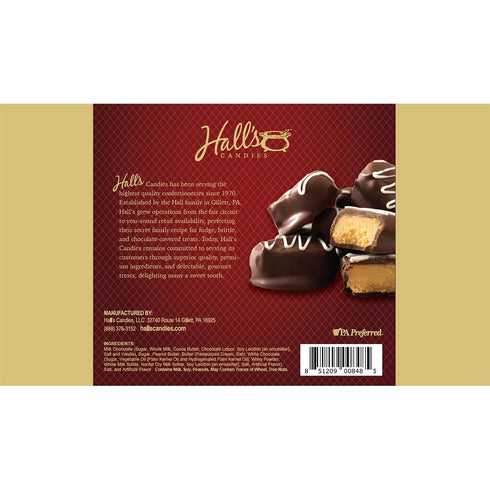 15 Chocolate Covered Peanut Butter Eggs, ounces