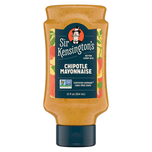 Sir Kensington's Mayonnaise Chipotle Mayo Gluten Free Non- GMO Project Verified Shelf-Stable
