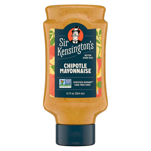 Sir Kensington's Mayonnaise Chipotle Mayo Gluten Free Non- GMO Project Verified Shelf-Stable