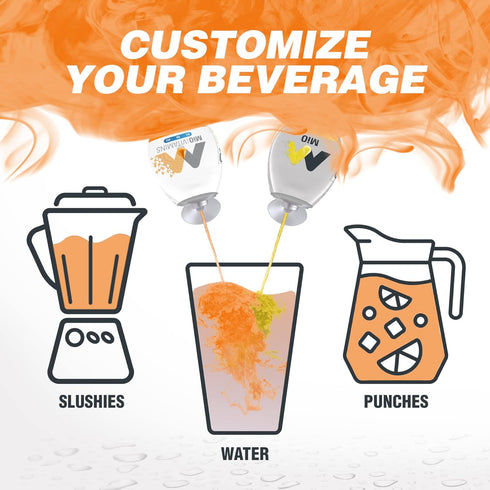 Pack, 4 Pack, 1.62 oz MiO Lemonade, Berry Blast, Orange Tangerine & Black Cherry Naturally Flavored Liquid Water