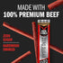 (20 Pack) 0.92 oz 5g 100% Jack Link's Original Zero Sugar Beef Sticks - Meat Sticks - Ready to Eat Protein Snacks