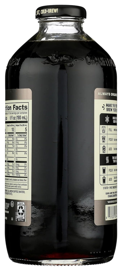 32 Chameleon Cold Brew Organic Espresso Cold Brew Coffee, FZ