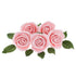 14-Piece Set (5 9 Global Sugar Art Wedding Cake Decorations Premium, Realistic Pink Sugar Flower Cake Topper Roses