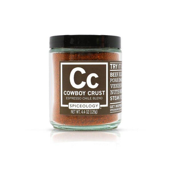 Spiceology Cowboy Crust Espresso Chile Spice Blend - BBQ Rubs and Seasonings - 4.4 oz