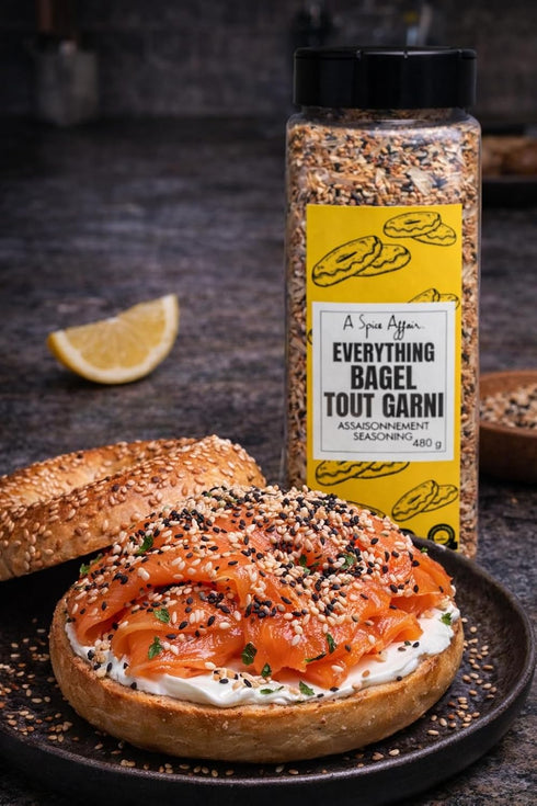 480 (16.9 oz) A Spice Affair Everything Bagel Seasoning | Crunchy, Savory & Addictively Good Blend | All-Natural