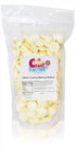2 Lbs Sarah's Candy Factory Premium Coating Melting Wafers White Chocolate Baking in Bag, Kosher and Gluten Free