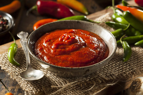 Generic 1 128 oz Chefs Quality - Hot Sauce gallon Original Hot Sauce, Made from Aged Hot Peppers & Vinegar, Adds Flavor
