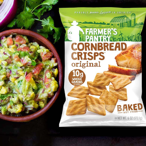 6 oz, 12 Count Cornbread Crisps, Original Style