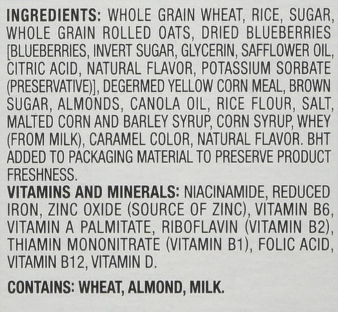 Post 13.5-Ounce (Pack 4) Great Grains Blueberry Morning Cereal, Boxes
