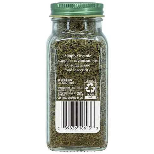 Simply Organic Whole Thyme Leaf, 0.78 Oz