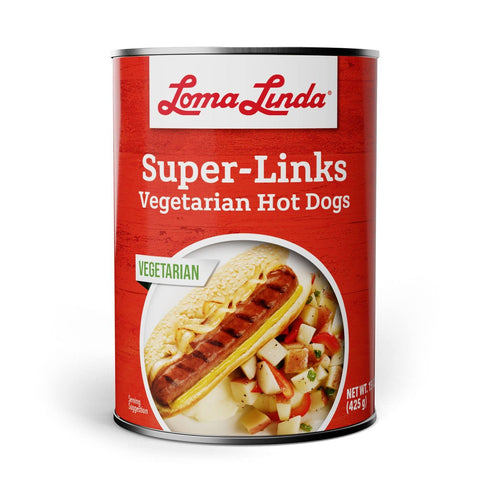 (15 oz.), 6 Pack) Loma Linda - Plant-Based Meats (Super Links