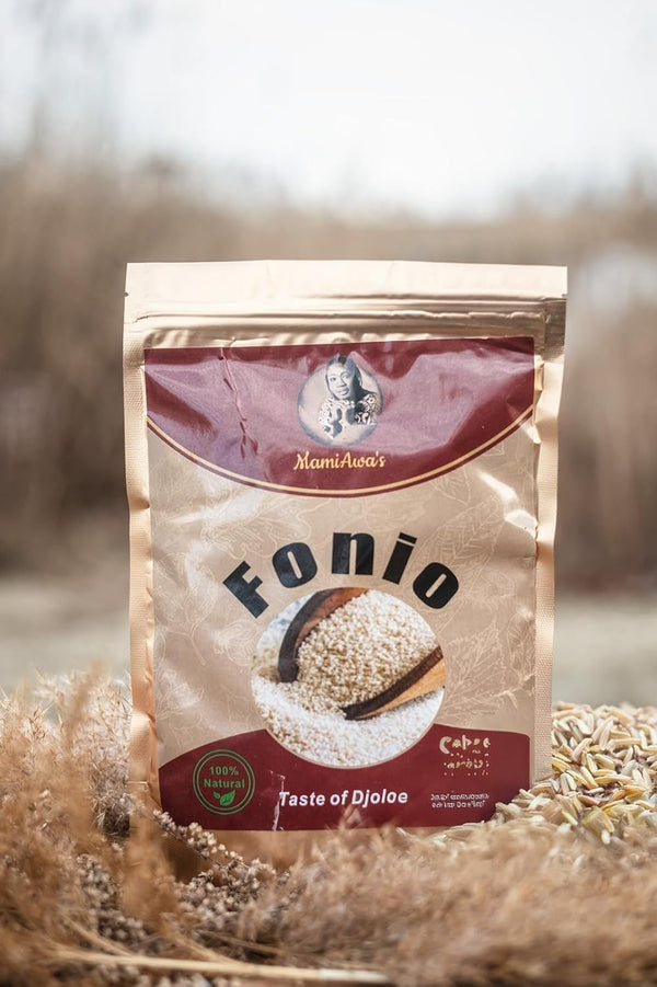 MamiAwa's Fonio African Ancient Grain, 14.1 oz (400g), Natural Gluten-Free