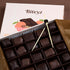 25 Biteyz Choco Turkish Delight, Vegan Candy Gift Box - Chocolate-Covered Assorted Treats with Orange, Pistachio