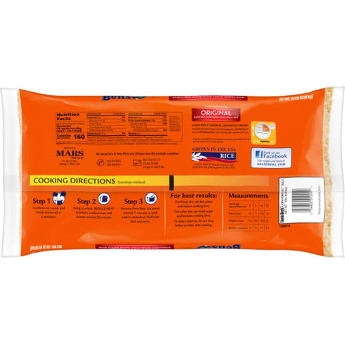 UNCLE BEN'S 10lb. Original Long Grain White Rice