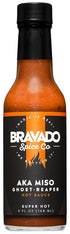 Aka Miso Ghost Reaper Hot Sauce By Bravado Spice FEATURED ON HOT