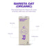 32 oz, Minor Figures Organic Barista Oat Milk, Plant-Based, Gluten-Free, fl Shelf Stable, Non-GMO, Dairy-Free, No Sugar