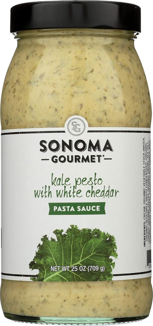 Sonoma Gourmet Pasta Sauce Kale Pesto White Ch, 25 oz