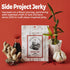 Packs 2 oz (Pack 3) Side Project Jerkys Mongolian Flavored Beef Jerky - Chef Curated Beef Jerky Snack with Sweet