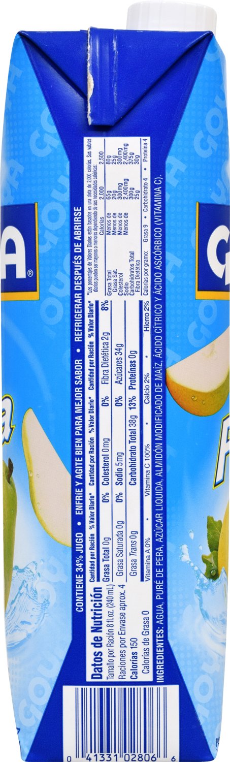 33.8 oz Goya Pear Nectar