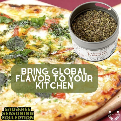 Set GLP-1 Salt-Free Gourmet Seasoning Collection | Artisanal Spice Blends Gift | Hand Crafted, Small Batch Spices | No
